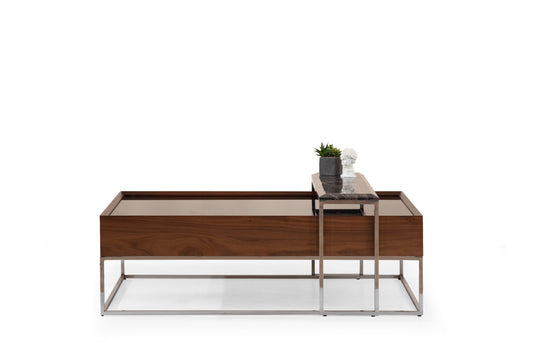 Crown Center Table by TabaHome