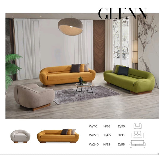 Glenn Living Room by QasaHome