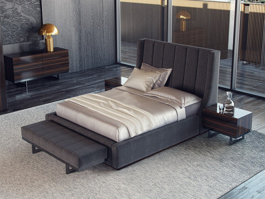 Elegant Hydraulic Storage Bed by Nills Furniture Design