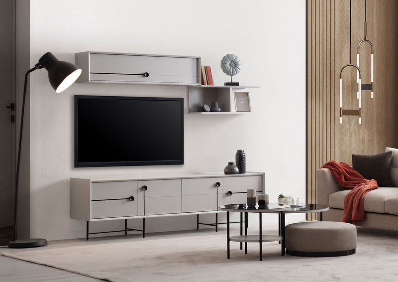 Olivia Entertainment unit by Lorenzi