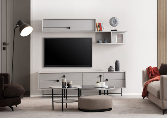 Olivia Entertainment unit by Lorenzi