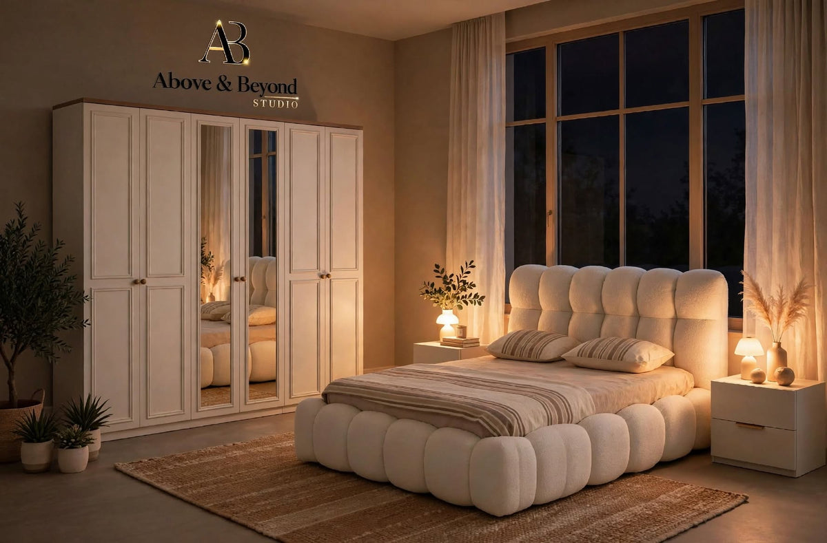 Katre Six Door Wardrobe by Lorenzi