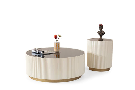 Olivia Center Table by TabaHome