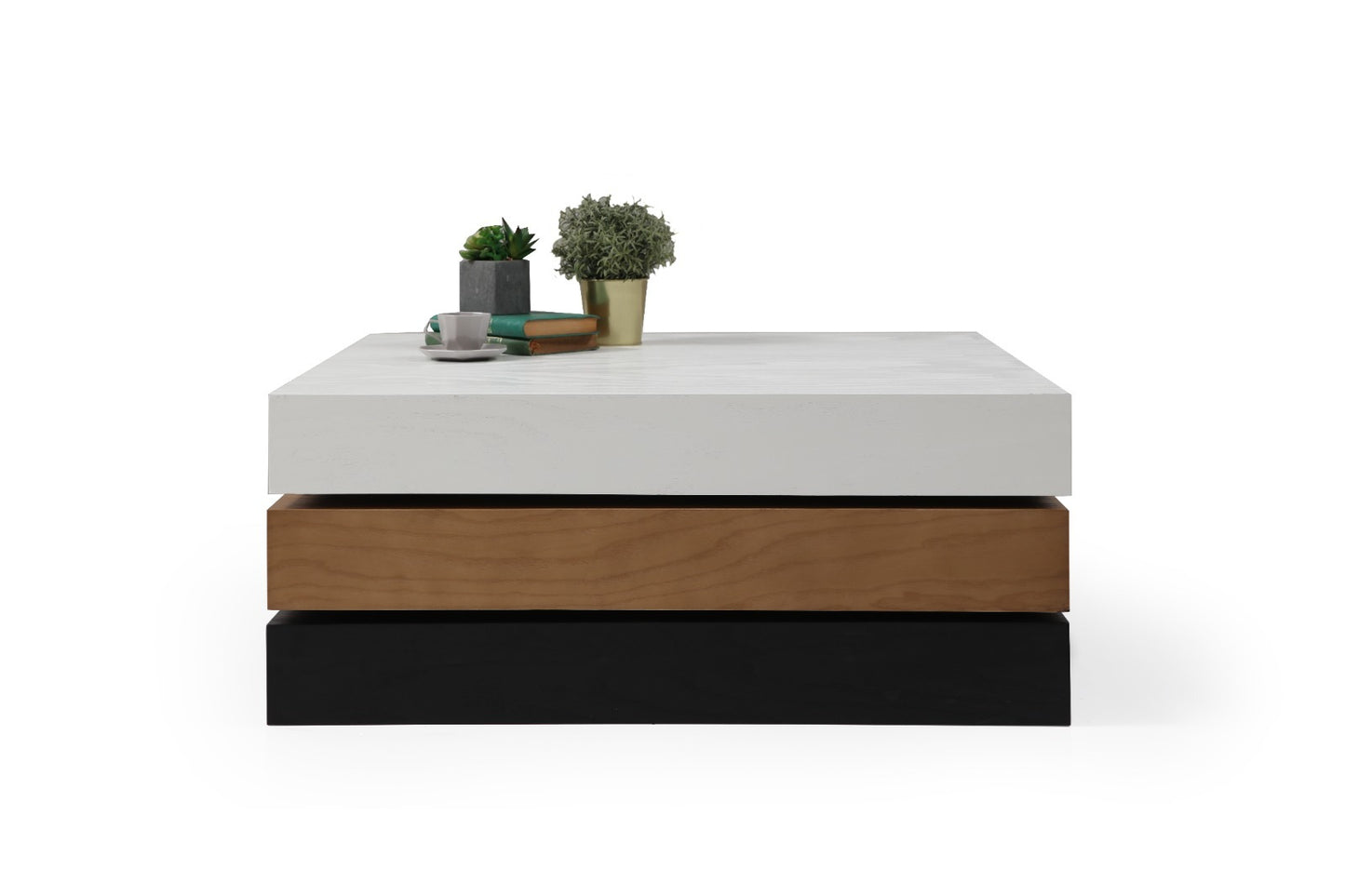 TripleSquare Center Table by TabaHome