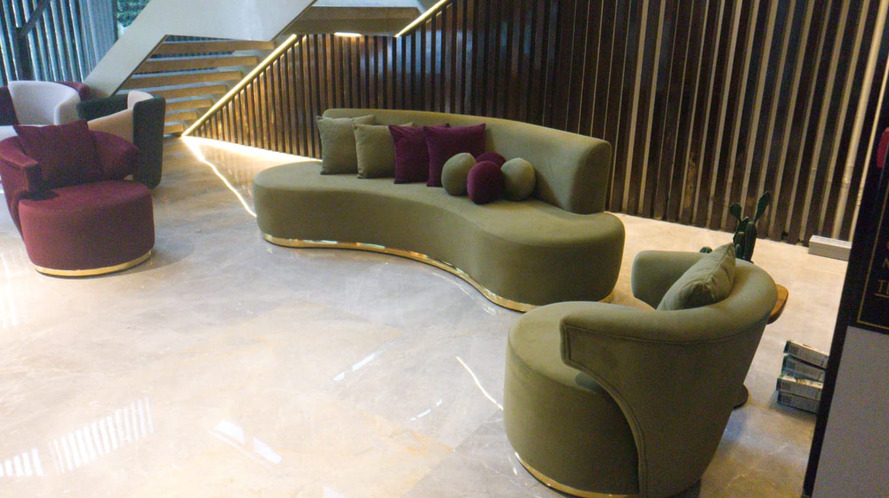 Weus Three Seater Living Room by QasaHome