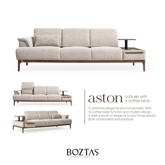 Aston Three Seater Sofa with Module by Boztas