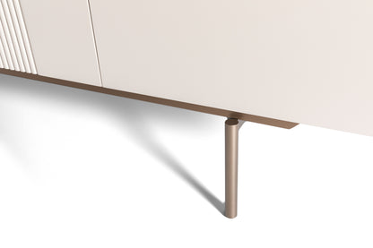 Golden Living Room Tv unit by TetriHome