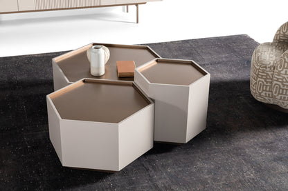 Golden Living Room Tv unit by TetriHome