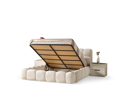 Toscano Bed with Storage by Lorenzi