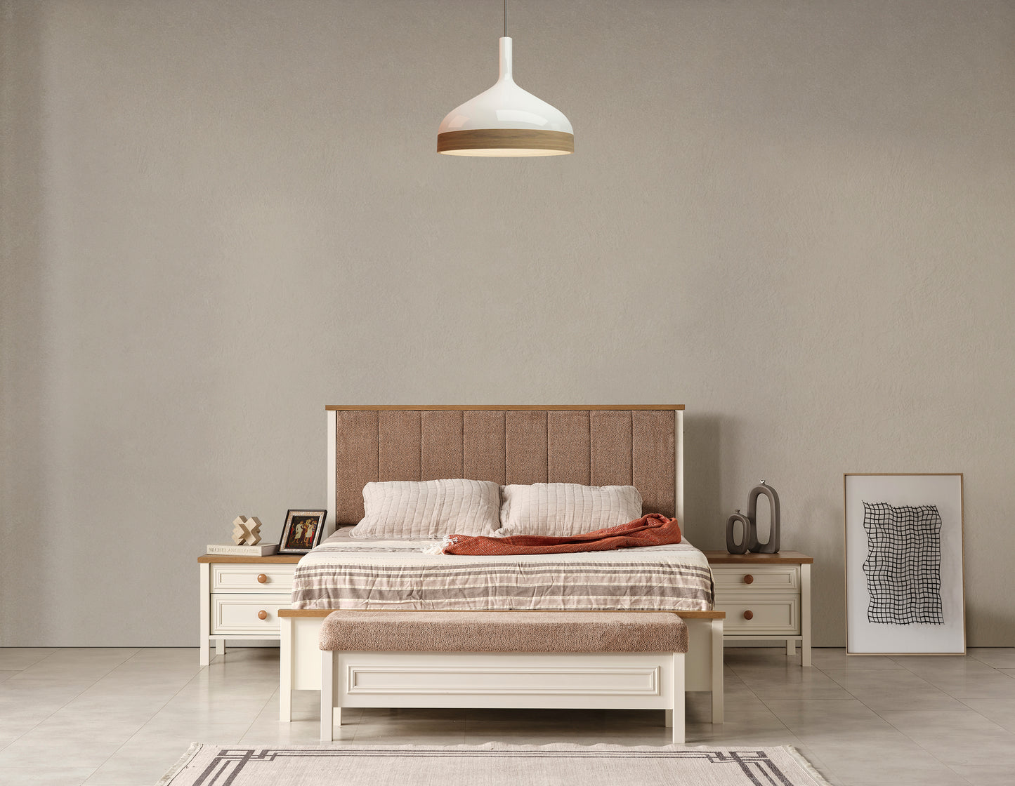 Katre Bed by Lorenzi