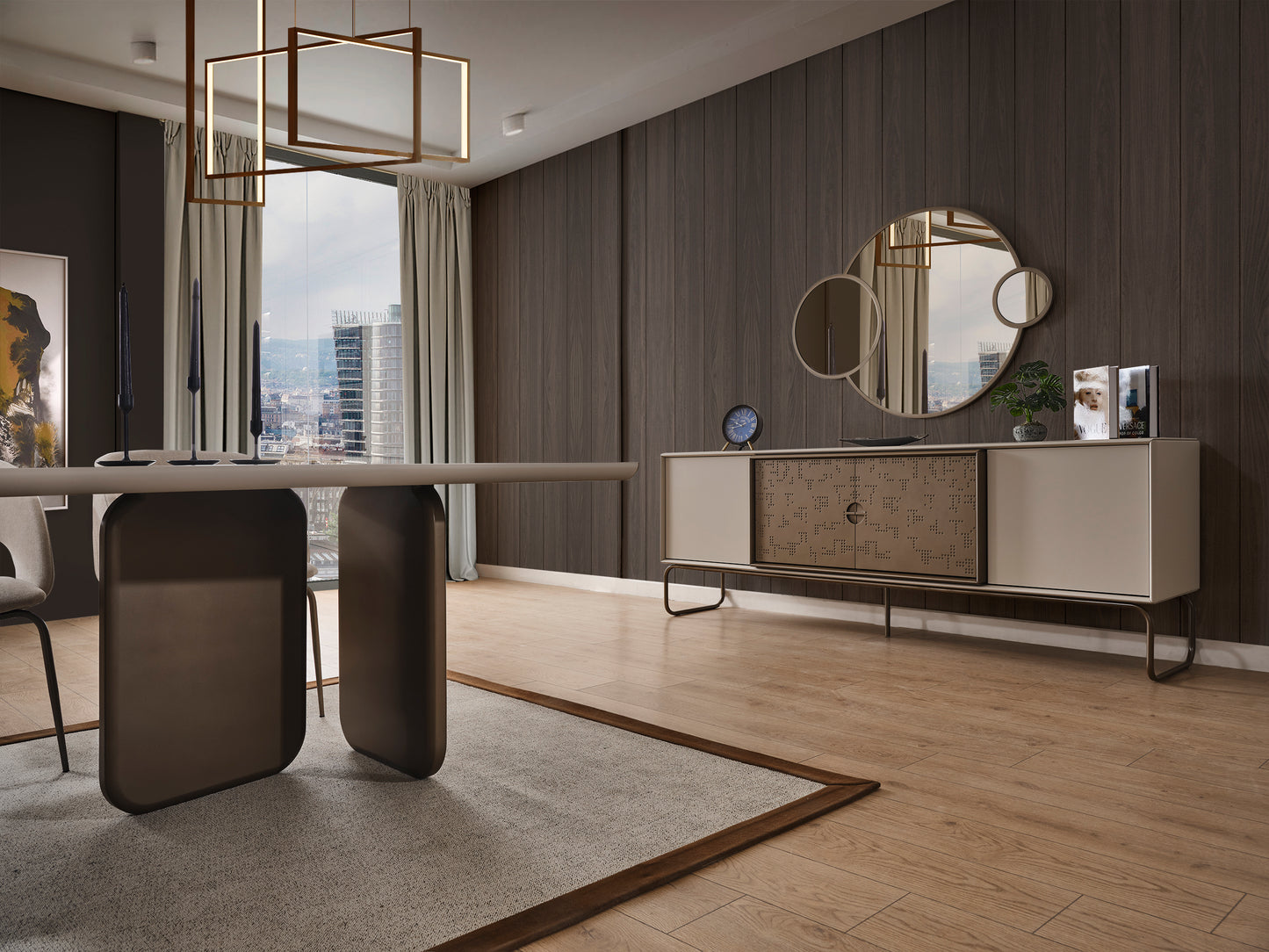 Luna Dining Room by GK Mobilia