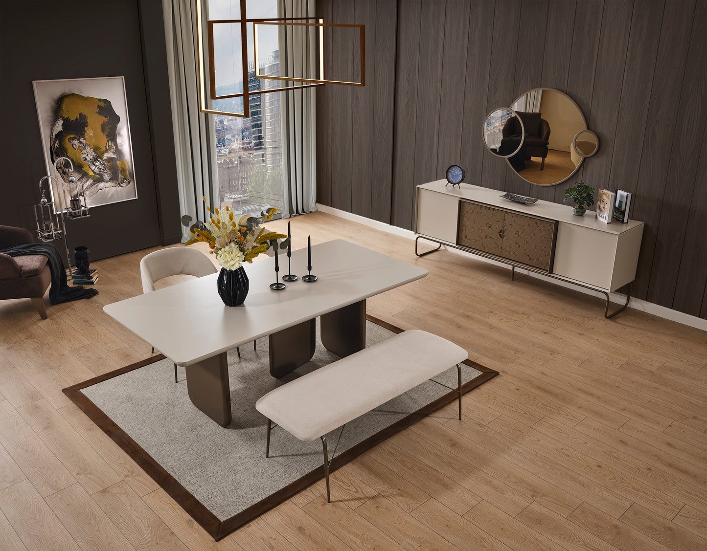 Luna Dining Room by GK Mobilia