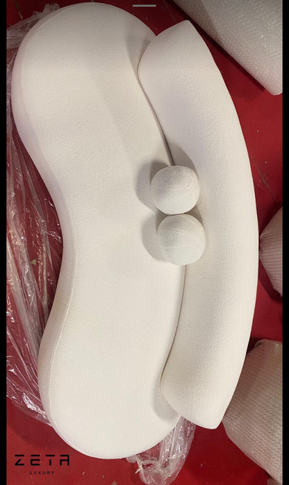 Luca Three Seater Sofa by Zeta