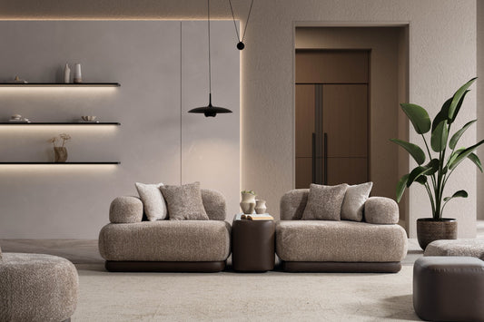 Scarla Living Room Three Seater Sofa by Bellacaza