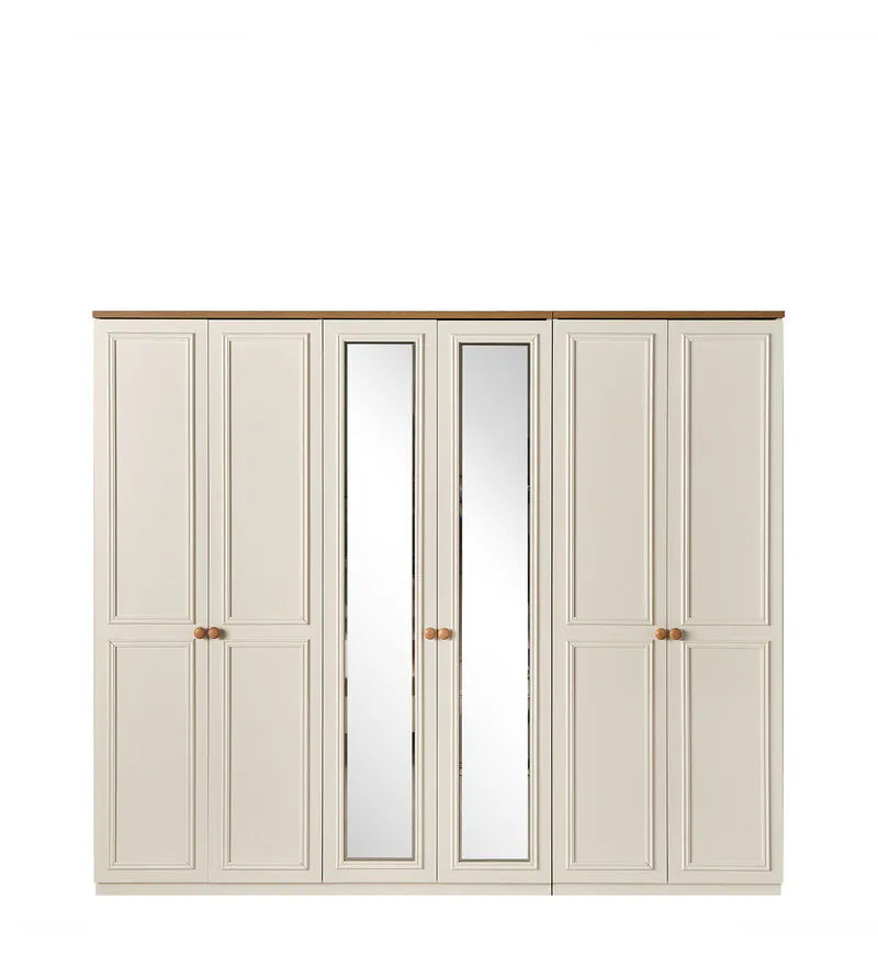 Katre Six Door Wardrobe by Lorenzi