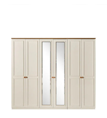 Katre Six Door Wardrobe by Lorenzi