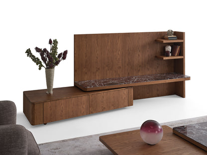 Larissa Living Room Tv Unit with Marble Top by NewMood