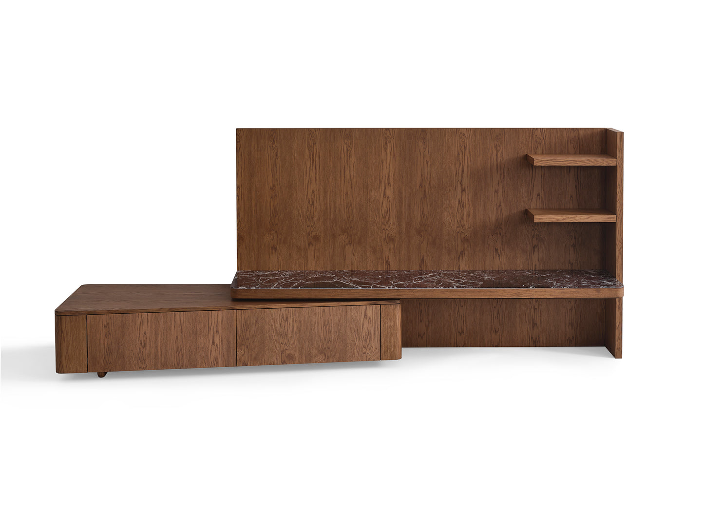 Larissa Living Room Tv Unit with Marble Top by NewMood