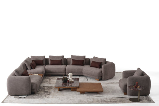 Larissa Living Room Modular Corner Sofa by NewMood
