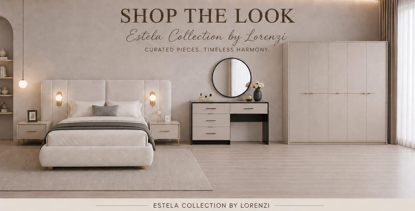 Micasa Luxe Estela Bedroom Suite by Lorenzi