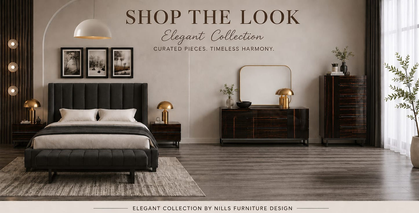 Micasa Luxe Elegant Bedroom Suite by Nills Furniture Design