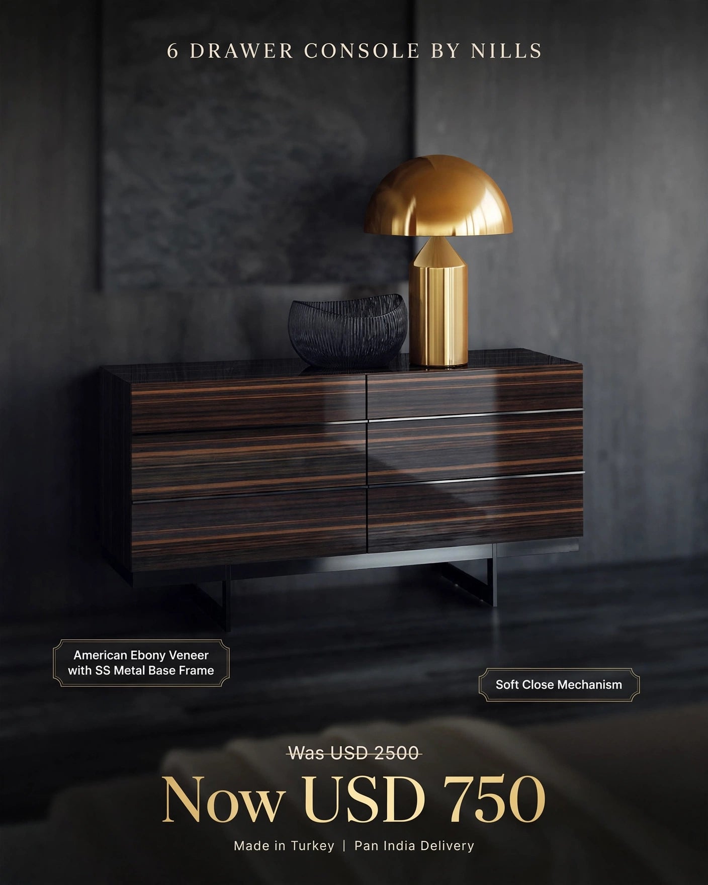 Micasa Luxe Elegant Bedroom Suite by Nills Furniture Design