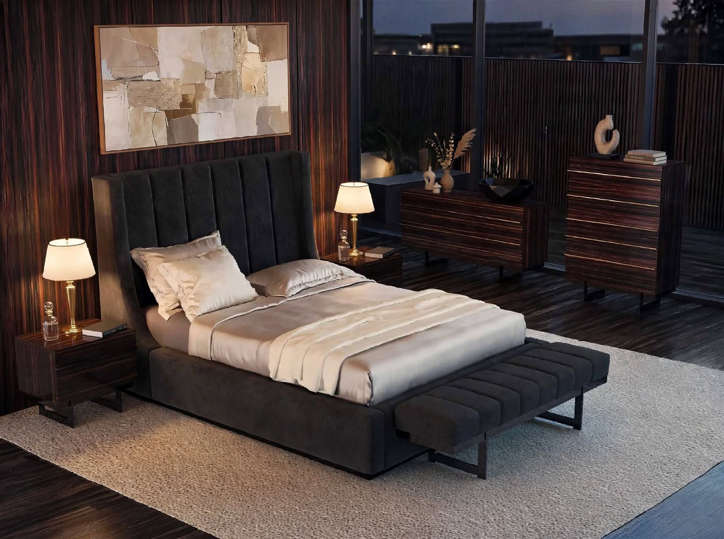 Micasa Luxe Elegant Bedroom Suite by Nills Furniture Design