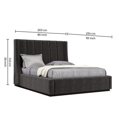 Elegant Bed with Hydraulic and Storage by Nills Furniture Design