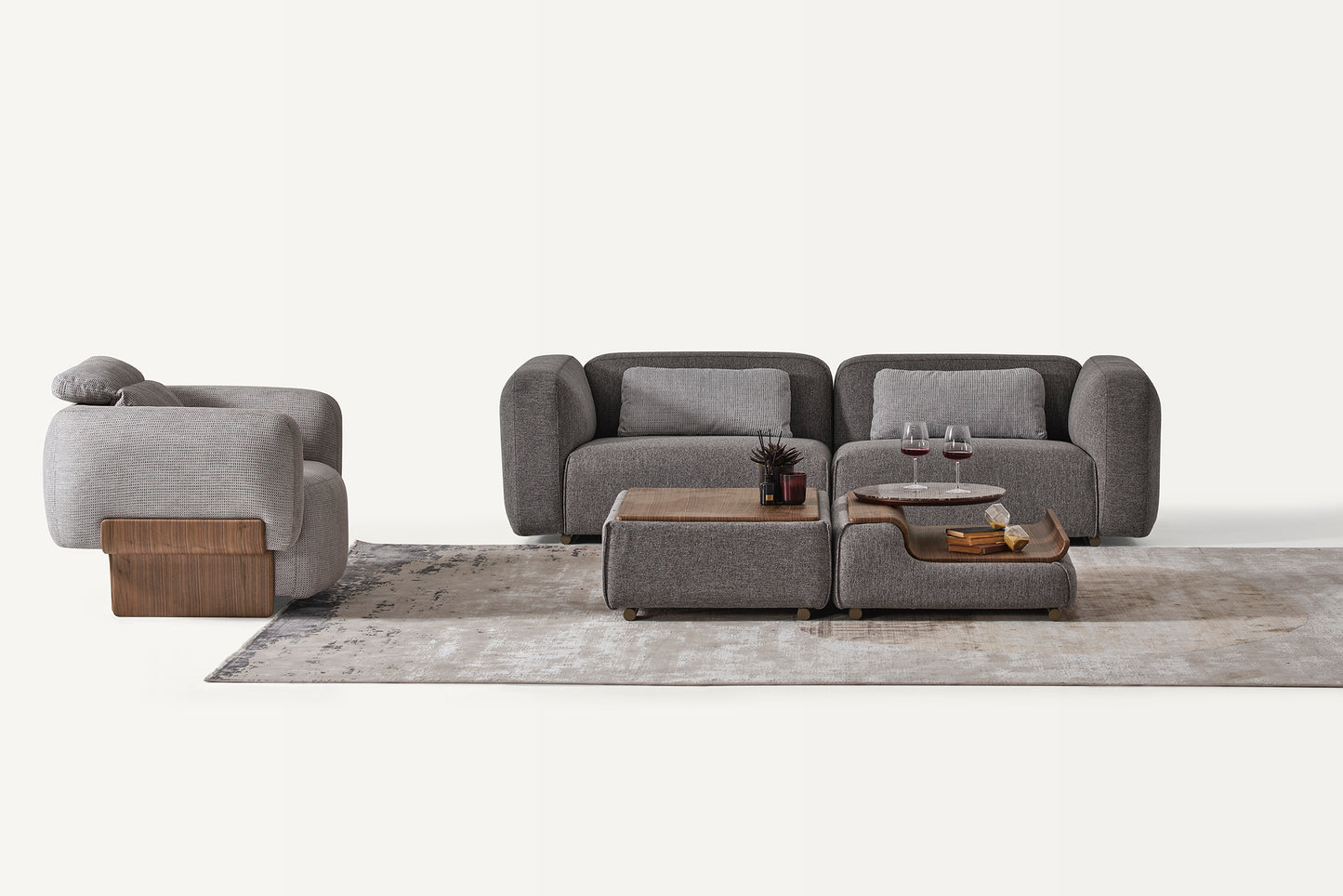 Rubino Sofa Set by NewMood